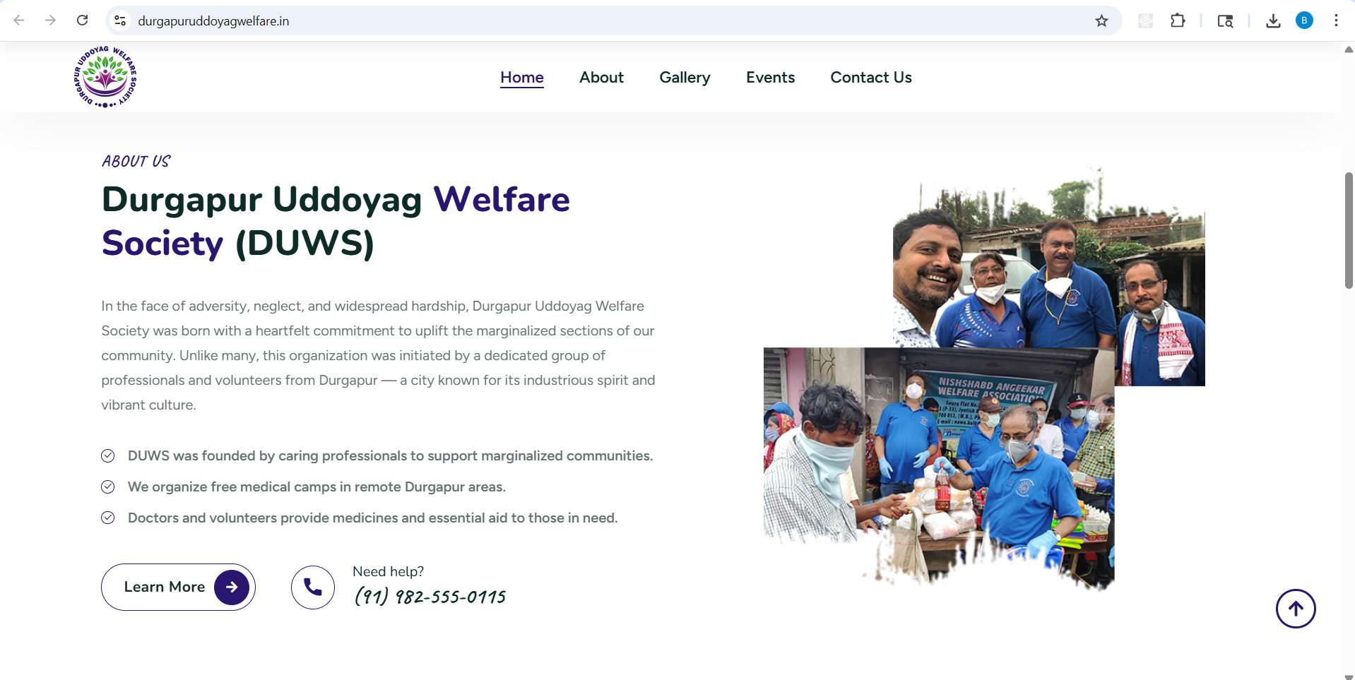 Durgapur Uddoyag Welfare Society (DUWS)